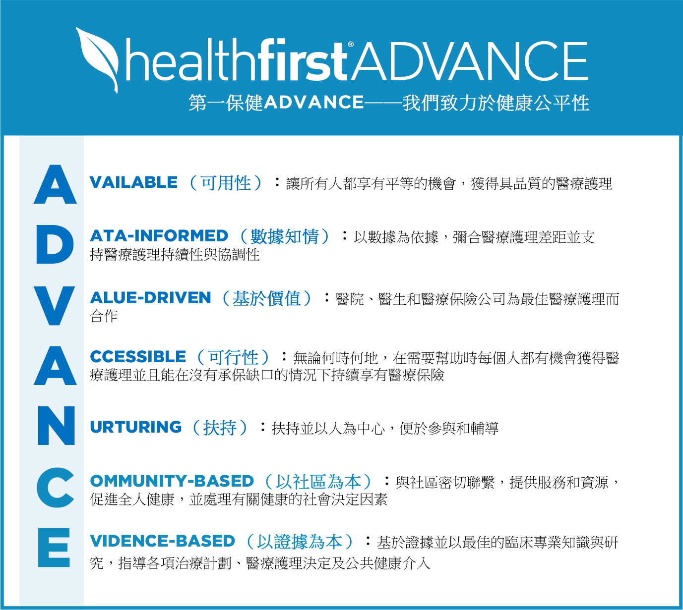 healthfirst advance mission statement
